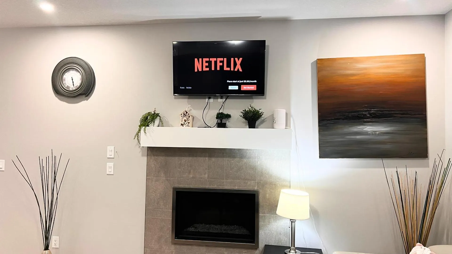 Homestay Flowealth Property Luxury Villa Near Lake Netflix Tv Wifi Calgary